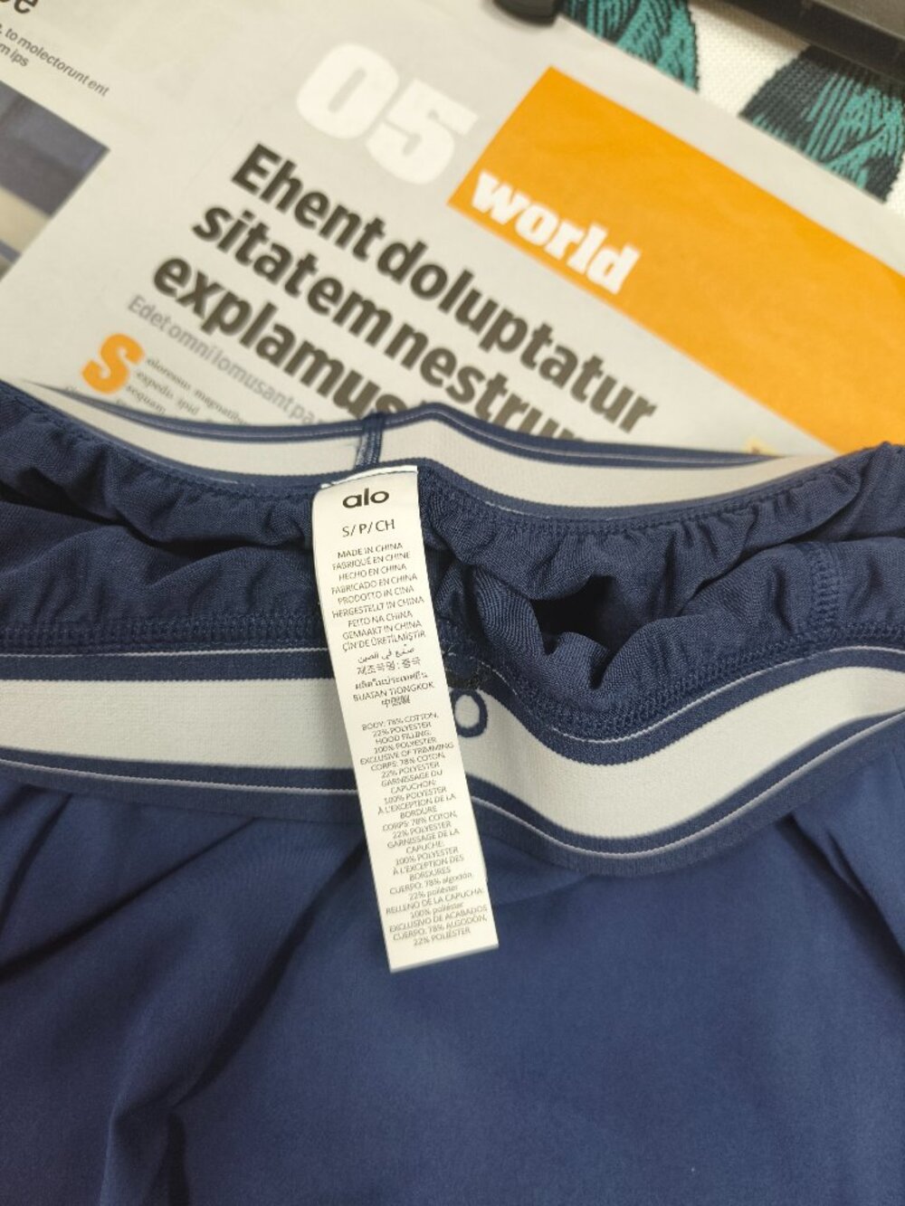 Alo Yoga Tennis Skirt Navy Blue Chic Summer Essential💙🎾 - Picture 10 of 10
